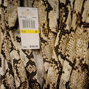 Ladies Michael Kors jumper reptile print